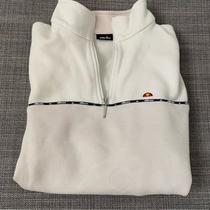 Ellesse Quarter Zip Polo Sweater